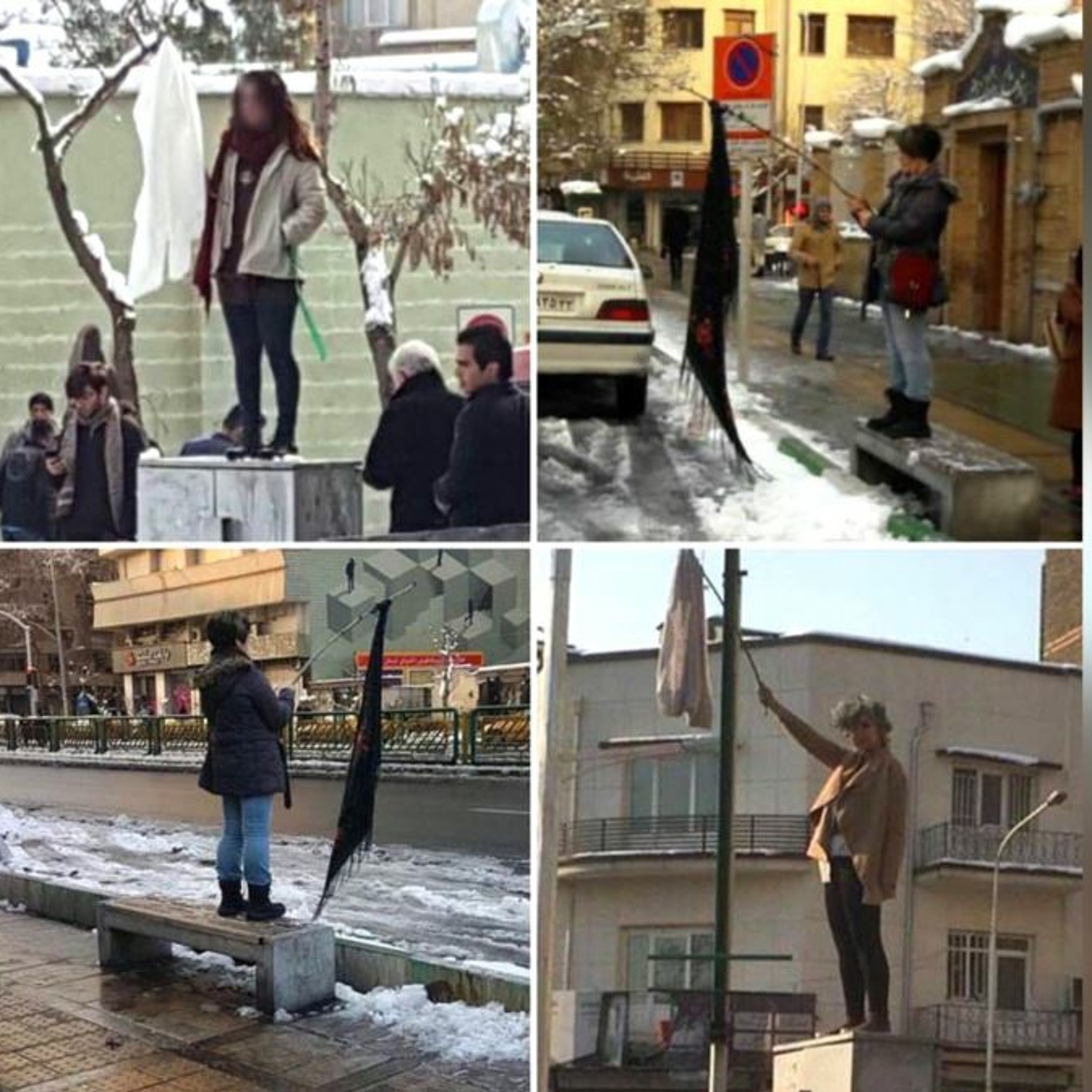 گفت و گو با دختران خیابان انقلاب؛ خبرسازان سال در نظرخواهی رادیو فردا