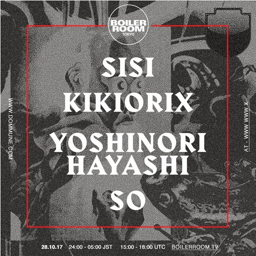 So Boiler Room x Dommune Halloween DJ Set