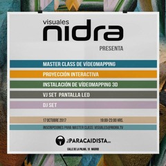 Mix para Visuales Nidra - El Paracaidista - Madrid - 17/10/2017