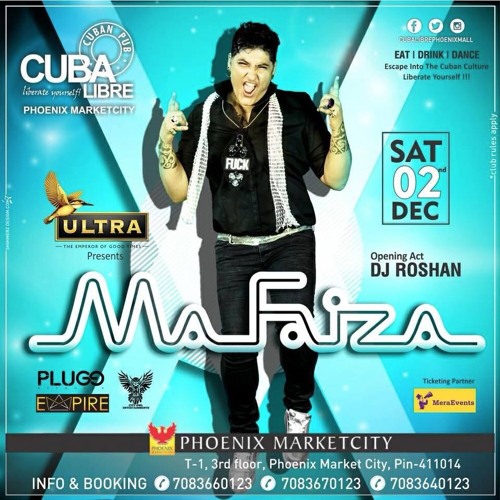 MA FAIZA LIVE @ CUBA LIBRE PUNE DEC 2017