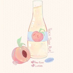 peach soda pop w/ luvbird