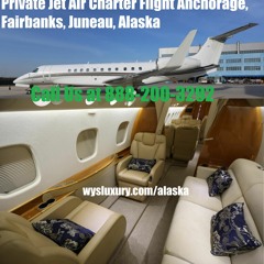 Executive Private Plane Jet Charter Flight Service Anchorage, Fairbanks, Juneau, AK