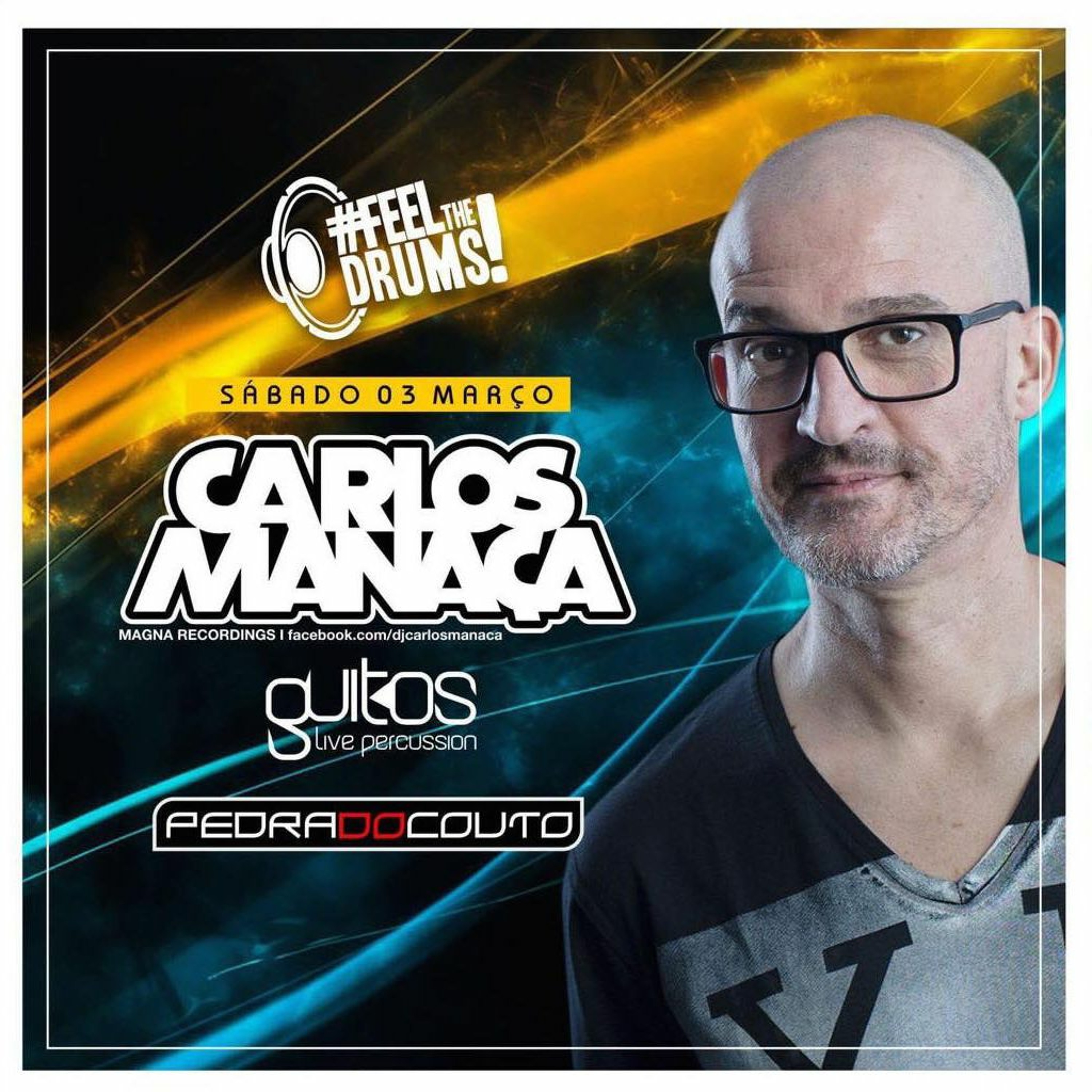 Magna Recordings Radio Show by Carlos Manaça #011 2018 | Pedra Do Couto w/ Guitos Live Percussion episode artwork