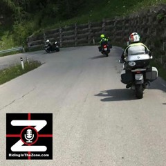 Trailbraking on a motorcycle