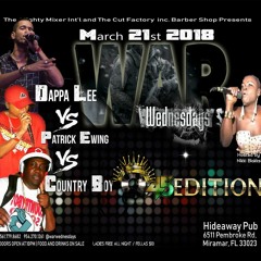 Patrick Ewing(Waggy T)vs  Dappa Lee (Innocent)vs Country Boy  3/18 (War Wednesday 45 Shootout)