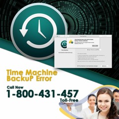 Call 1-800-431-457 To Fix Time Machine Backup Error