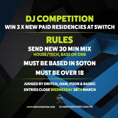 UTFC SWITCH RESIDENCY COMPETITION 2018