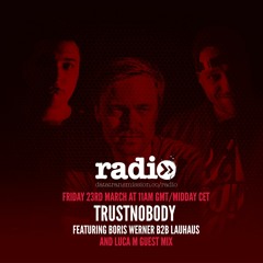 TrustNobody Show 013 With Boris Werner & Lauhaus  - Guest Mix By Luca M