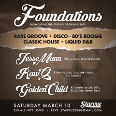 Foundations - Live at Starvue w/Raw Q & Golden Child - 3/10/2018