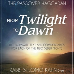 Rabbi Asher Bush discusses From Twilight to Dawn by Rabbi Shlomo Kahn zt”l