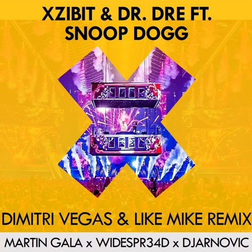 XZIBIT, DR. DRE & SNOOP DOGG - X (DIMITRI VEGAS & LIKE MIKE REMIX)