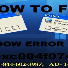Call 1-844-602-3987 Fix Activation Error Code 0xc004f074 in Windows 8