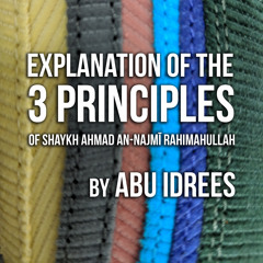 19  - Three Principles Class By Abu Idrees 01.04.2014