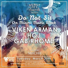 MIICHII At Do Not Sit Miami Music Week - March 20, 2018