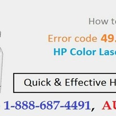 Call 1-888-687-4491 to Fix Error 49 on HP LaserJet Printer