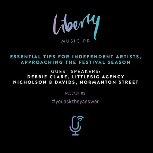 Essential tips for Independent Artists approaching festival season - guest speaker Debbie Clare