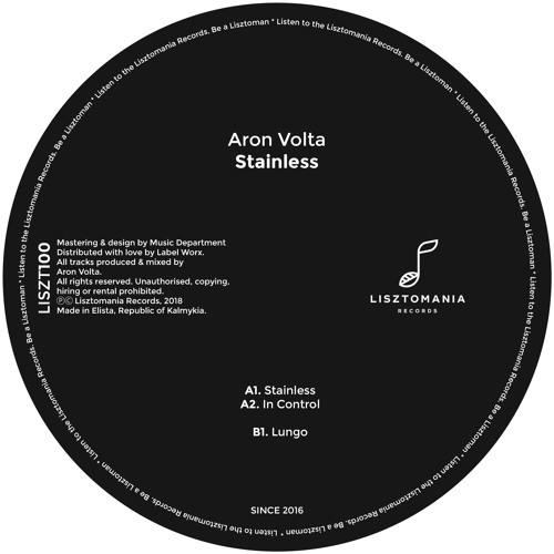 Aron Volta - Stainless || EP