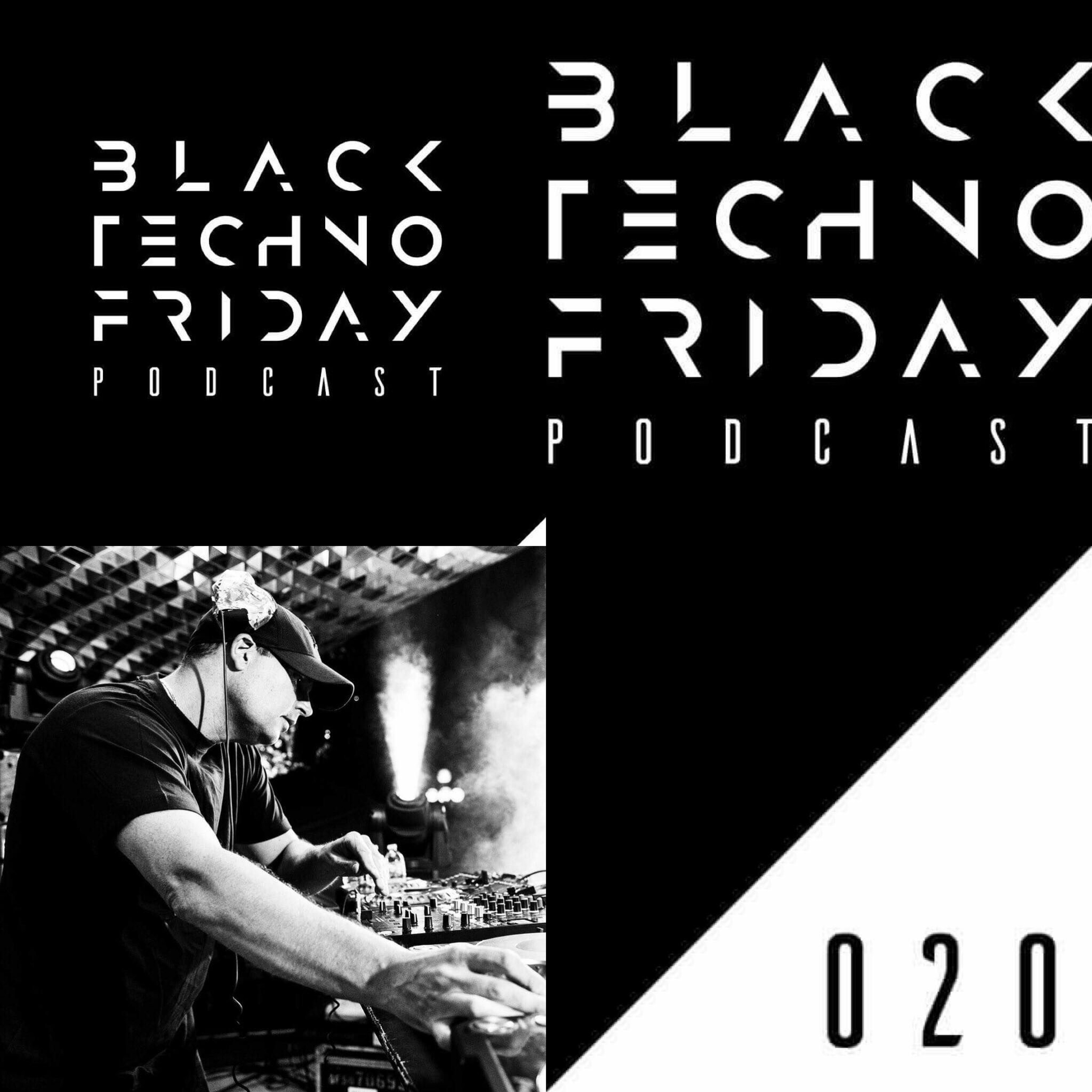 Black TECHNO Friday Podcast #020 by Greg Gow (Sci+Tec/Transmat) episode artwork