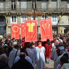 Vendredi saint 2018 - Chemin de croix, 1ère station, chant