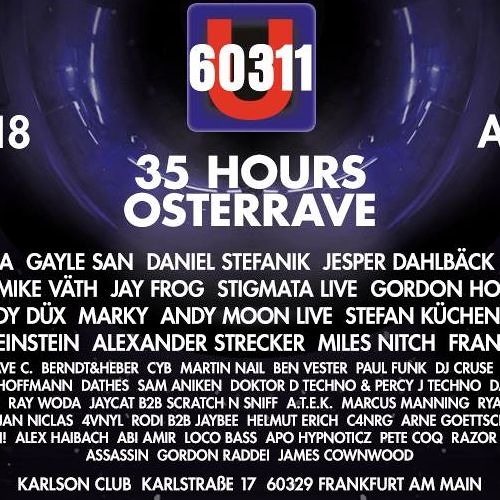 U60311 Osterrave Frankfurt am Main 2018 | Part I