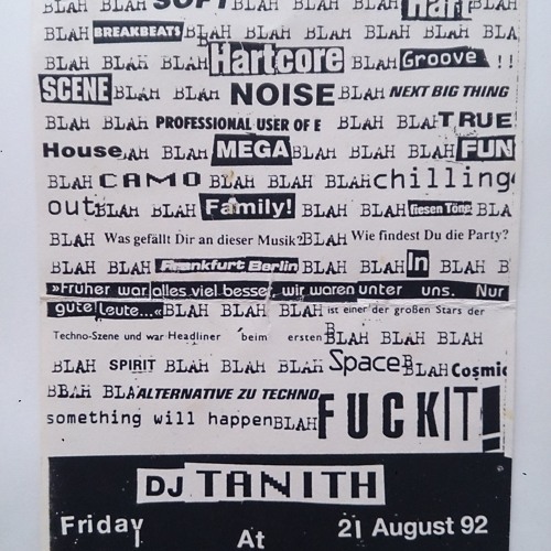 Tanith @ Tresor, Berlin  05.1991