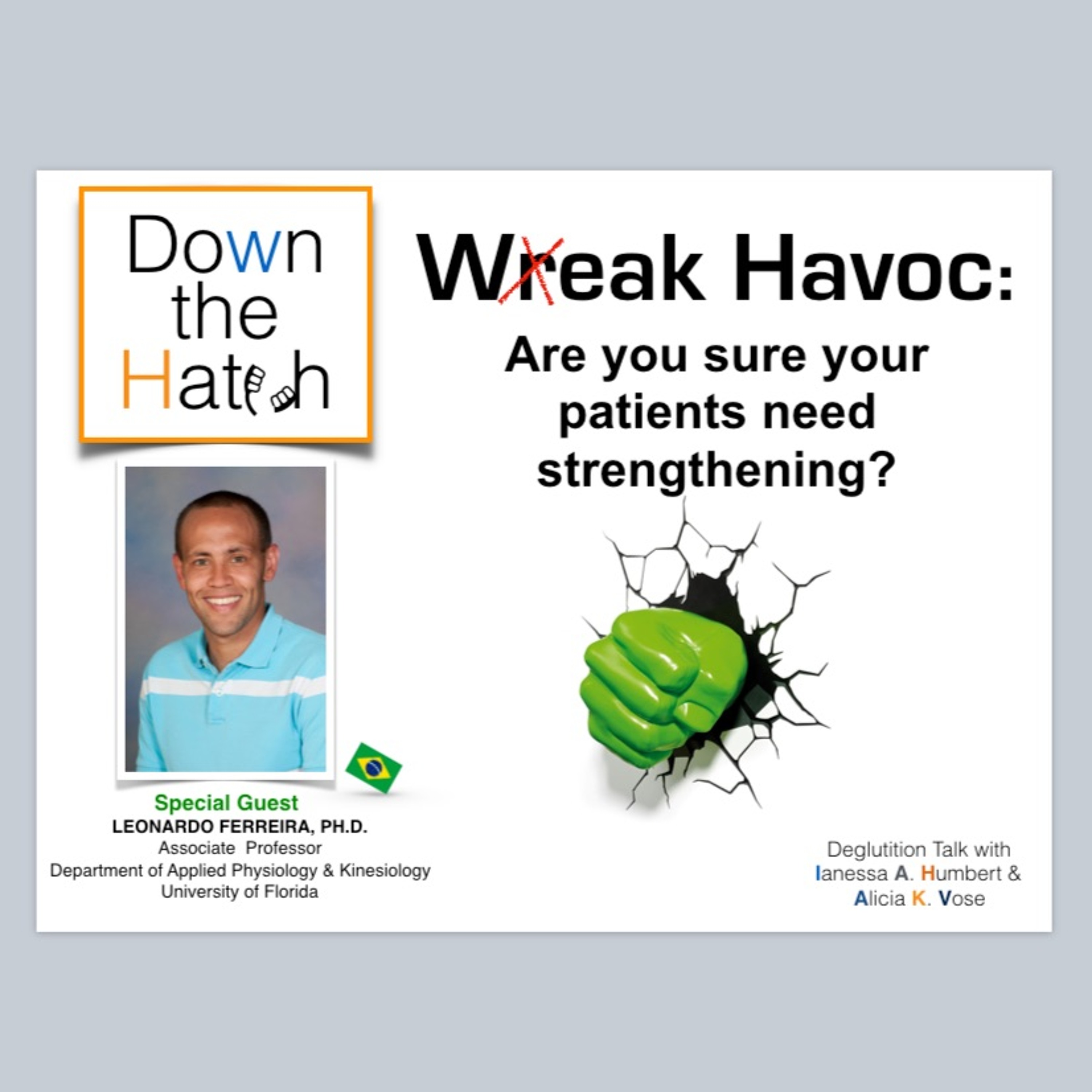 cover of episode Wreak Havoc: Are you sure your dysphagic patients need strengthening?