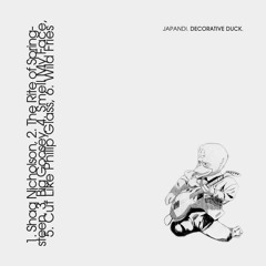 Japandi - Cut Like Philip Glass