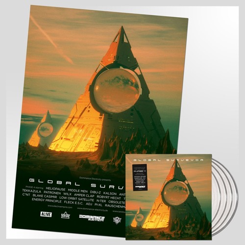 Dominance Electricity pres. GLOBAL SURVEYOR Phase 4 (24 songs / 4x12" vinyl / 2xCD) teaser