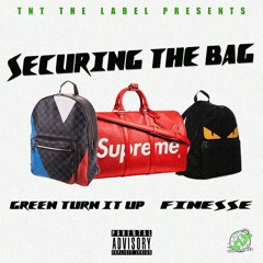 Securing the bag - Green Turnitup x Finesse Thecheck