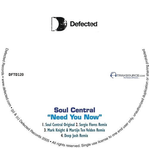 Soul Central - Need You Now (Goby's Blend Revision)
