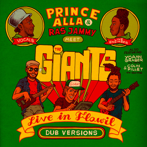 Prince Alla & Ras Jammy meet The Giants - Botsrah Dub [LIVE]