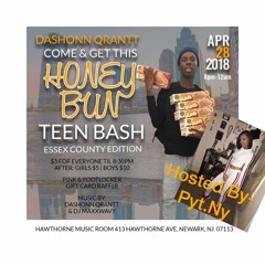 Dashonn Qrantt - Come & Get This Honey bun Teen Bash Essex County Edition Jersey Club Promo