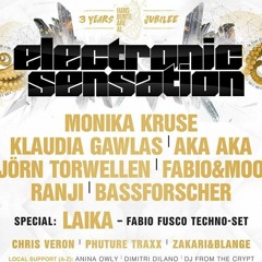 Chris Veron @ Electronic Sensation - 3 Years Hans-Bunte 01.04.18