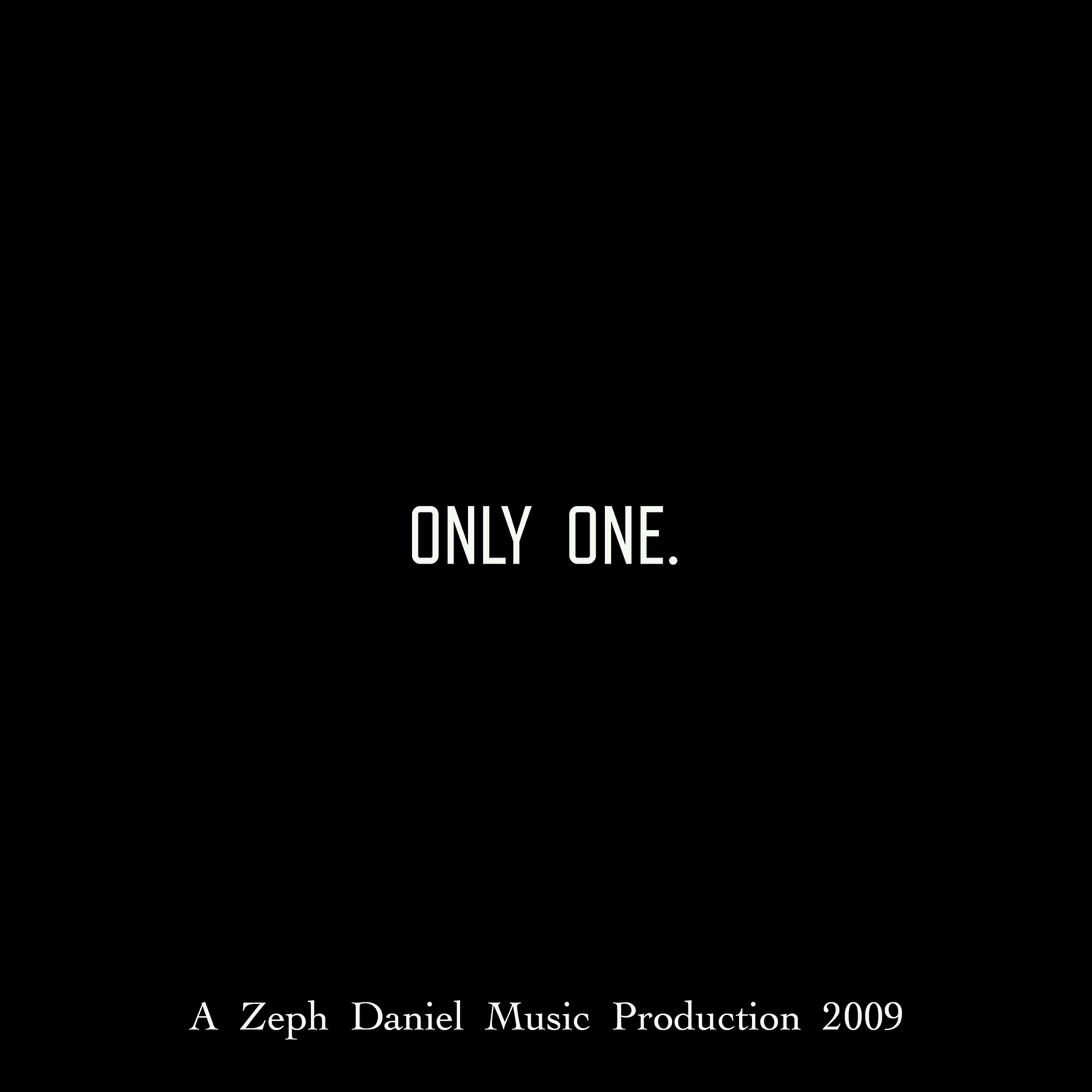 ONLY ONE. episode artwork