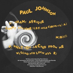 A1 Paul Johnson - Chant Afrique