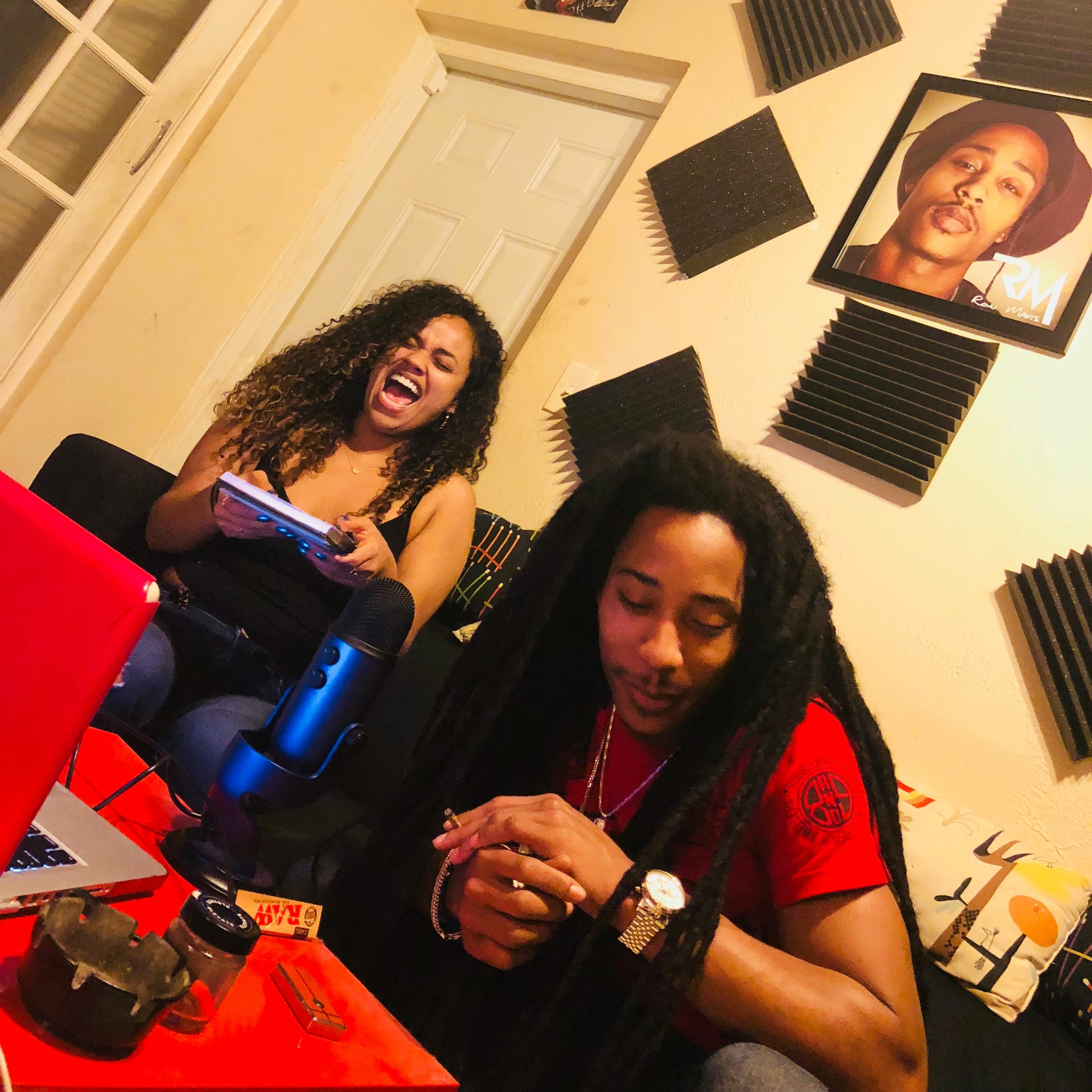 Ron Mavis - Rich Is Life - "KriziCurlz On The Go" Podcast 2 episode artwork