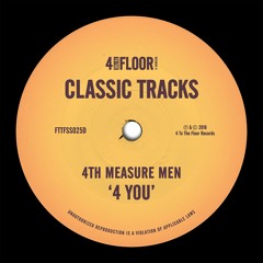 4th Measure Men ‘4 You’ (Maya Jane Coles Remix)