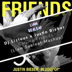 Dj Licious x Justin Bieber - Calling Friends (Liam Sealeaf Mashup)