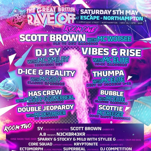 Thumpa - Rave Logic 05.05.18 Northampton Promo Mix (Best Of Bonkers 8-12 mix)