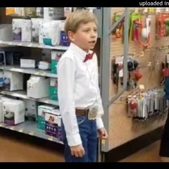 Kid Singing In Walmart ( EDM Remix)