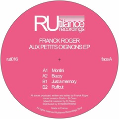 Franck Roger - Aux petits oignons ep - ruti016
