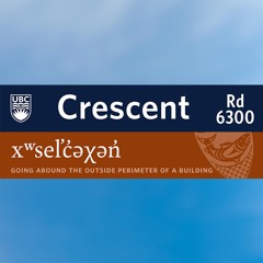 Musqueam street signs - Crescent Road - xʷsel̕c̓əχən̓