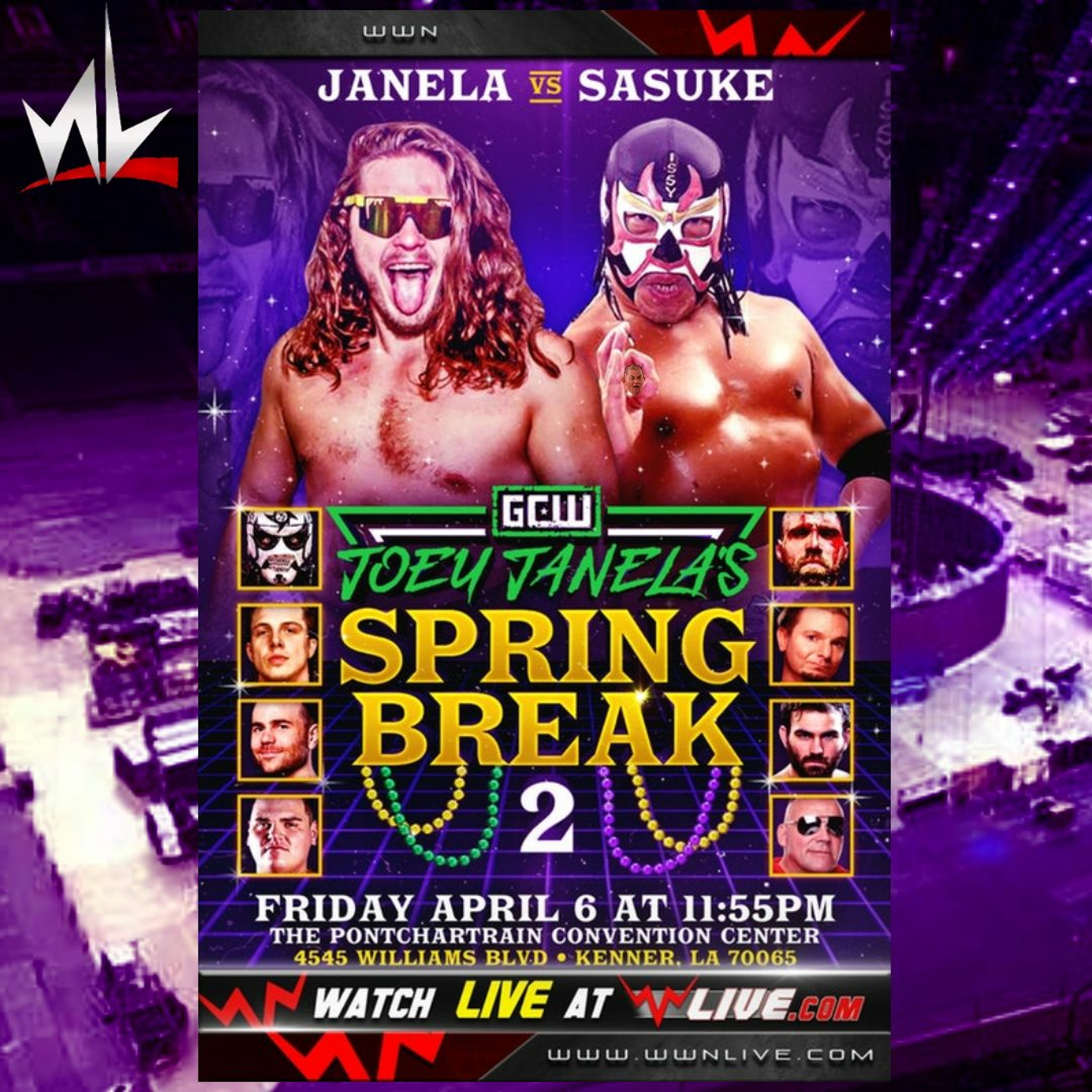 nL Live - Joey Janela's Spring Break 2 Commentary!