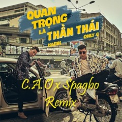 Quan Trọng Là Thần Thái - OnlyC ft. Karik - (C.A.O & Spagbo Remix)