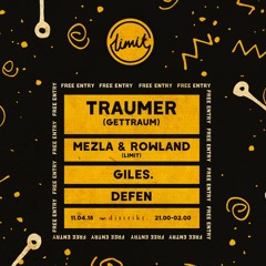 Limit Presents: Traumer - Mezla & Rowland Warm Up Mix