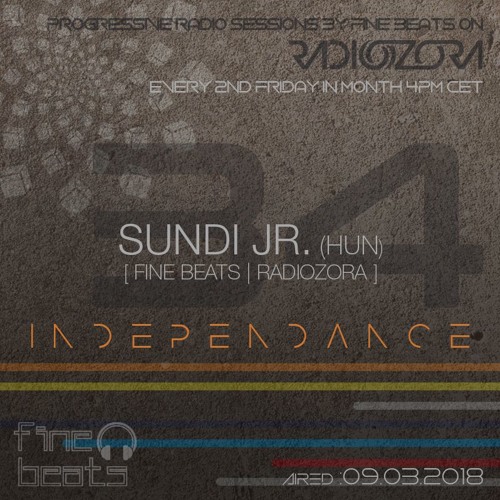 Independance #34@RadiOzora 2018 March | Sundi Jr Live Mix