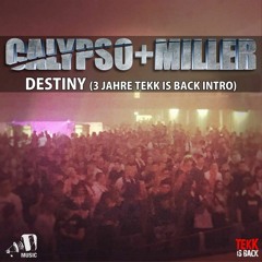 Calypso & Miller - Destiny (3 Jahre Tekk is Back Intro)