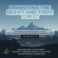 Lesson 11: Curing the heart, the effect of making Dhikr of Allah often and Importance of being kind