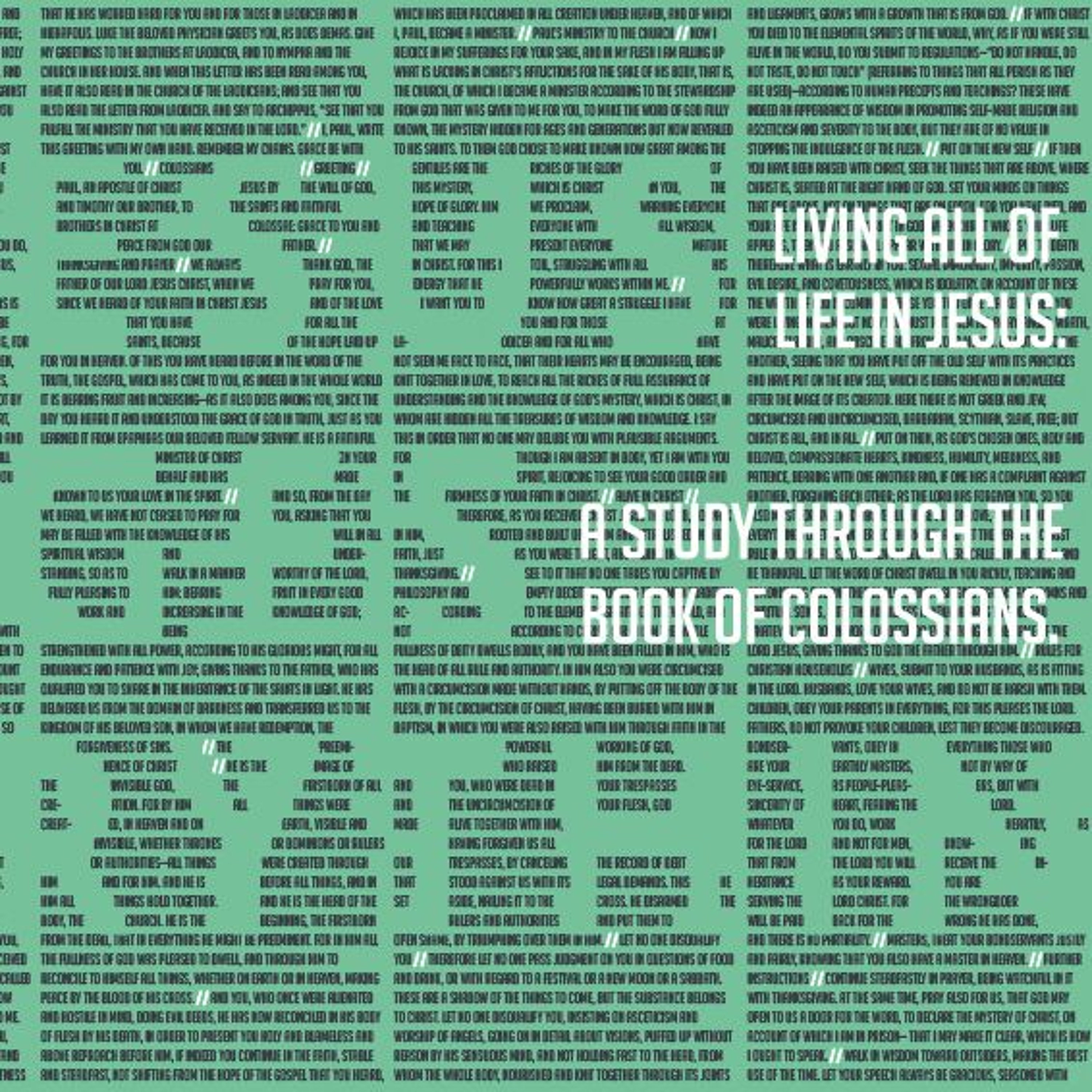 Colossians 1:1-8 - James Bonney - April 8, 2018 episode artwork