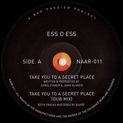 PREMIERE | Ess O Ess - Take You To A Secret Place (Dub Version) [Not An Animal Records] 2018